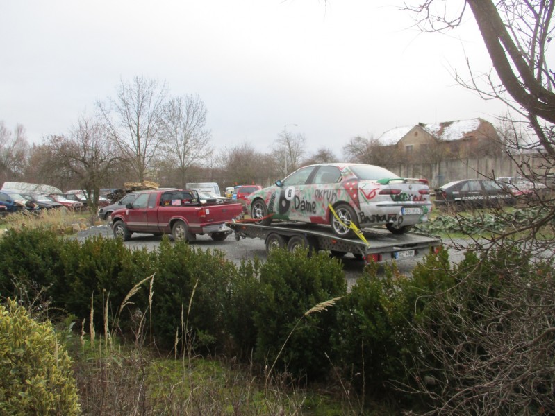 Alfa Romeo 156 racing Gumbalkan Chevrolet S10